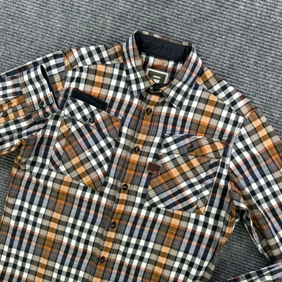 G-Star Raw Other - G-Star Raw Aero Phantom Check Plaid Long Sleeve Button Up Shirt Mens Medium